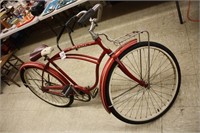 Red Schwinn Typhoon Bike (all original)