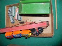 Toys - Metal Train, Farm Equipment, Etc.