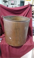 Large copper pot