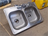 Stainless Double Sink