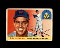 1955 Topps #16 Roy Sievers P/F to GD+