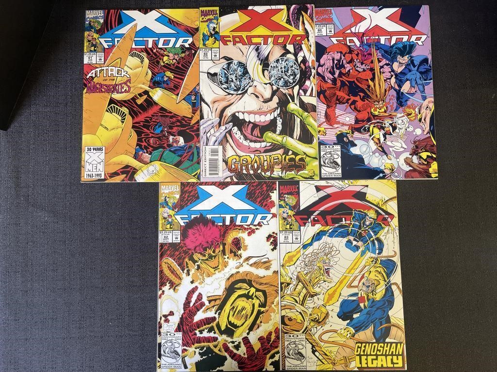 Marvel comics X Factor comic books