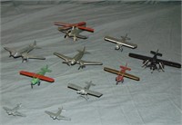 9 TootsieToy Airplanes
