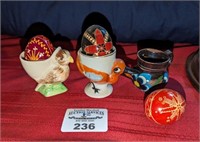 Decorative Eggs and Egg Cups