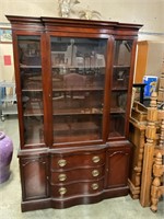 Wood China cabinet by Drexel