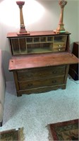 Wooden Drop leaf desk approximately  37.5” x 18”