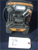 RIDGID X4 18-Volt Cordless Mini Radio