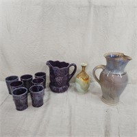 Studio pottery pieces