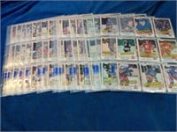 1981 o pee Chee NHL cards. 18 sheets, 11 teams