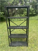 Metal shelves   30 in x 59 in x 12