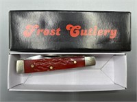Frost Cutlery Custom 2 Blade Knife 2.5” Closed