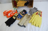 Work Gloves & Rubbed Dipped Gloves