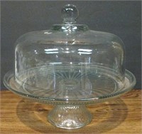 Domed Crystal Cake Stand