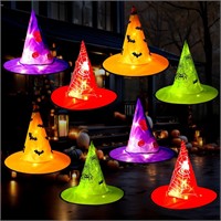 KatchOn Halloween Hanging Witch Hats w/ Lights