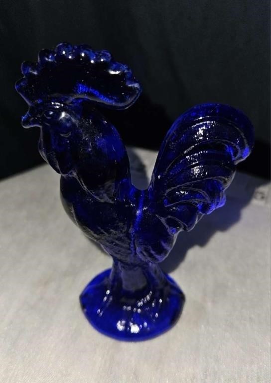 coblat rooster paperweight