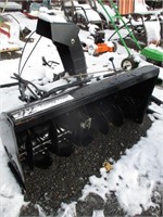 42" GARDEN TRACTOR MT. SNOWBLOWER - AS NEW