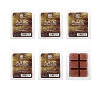 New Hosley's Set of 6, 2.5 oz. Rustic Sandalwood