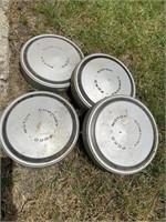 4 Ford truck hubcaps