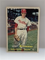 1957 Topps #158 Curt Simmons HOF Phillies