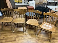 4 - Matching Wooden Dinning Chairs