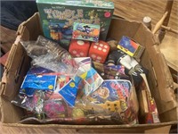 Box FULL of Vintage Kids Toys & More