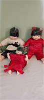 Vintage Mieler Dolls from Hong Kong