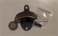 Unused Man Cave Wall Mount Bottle Opener