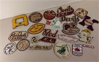 Lot Of Sports Team Patches Incl. 1950's