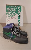 Cross Country Ski Boots Sz 8.5 Appear Unused