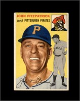 1954 Topps #213 John Fitzpatrick EX to EX-MT+