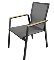 *NEW 2PCS Mesh Slide Dining Chair