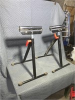 A pair of roller stands  (at#17b)