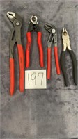 Knipex self locking pliers