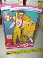 Fire Fighter Barbie Doll The Career Collection