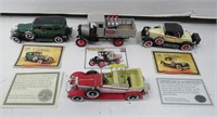 Four Die-Cast & Metal Model Cars