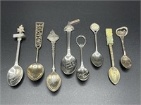 Unique souvenir spoon collection