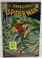 Marvel the amazing Spider-Man #71 quicksilver