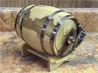Heritage whiskey barrel