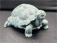 Heavy turtle doorstop garden decor