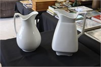 2 Ironstone pitchers