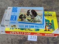 Vintage Game and Puzzle