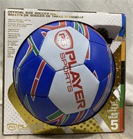 Player Sports Official Size Soccer Ball