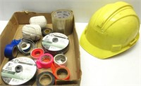 Hardhat w/Tape, String & Deck Wheels