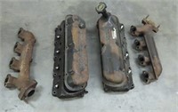 Ford 302 Heads & Exhaust Manifold