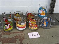 Lot of Garfield Glasses