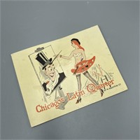 Vintage Signed Chicago's Latin Quarter Card w/