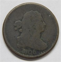 1806 Half Cent -- Rotated Die