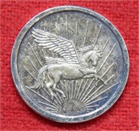 Pegasus Silver Commemorative Round