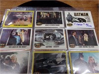 1 sheet Batman cards