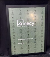 Annecy 20x27in Black Picture Frame